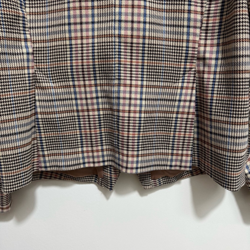 ModCloth Glen Plaid Double Breasted Blazer - Picture 9 of 14